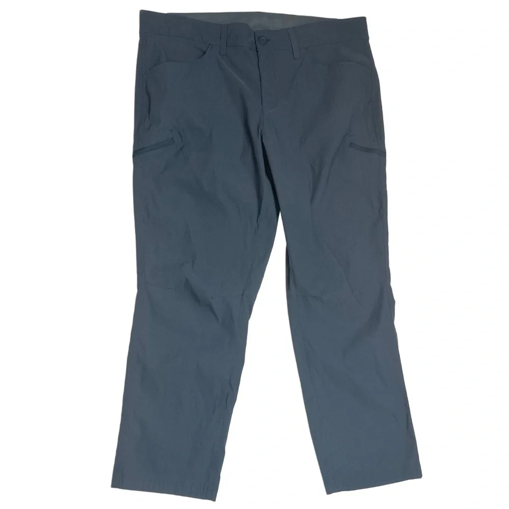 Eddie Bauer Mens Rainier UPF 50+ Storm Repel DWR Active Fit Dark Gray Sz‎ 38X30